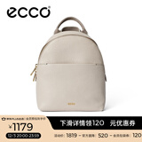 爱步（ECCO） 双肩包女 轻奢牛皮背包 小号双肩包9107807 HL 灰褐色910780790387 均码
