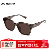 MOLSION陌森潮流太阳镜女2025明星同款大框墨镜男方框偏光MS3129&MS3128 MS3128A21