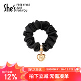 She's茜子心型职业发圈皮筋简约发绳时尚头饰生日礼物送女友