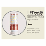 安灯堡 led灯泡E14螺口12w5w尖泡超亮 家用节能灯白光暖光灯泡透光好006 三色16w(5个的价格）
