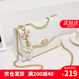 爱情海牛皮包包女包斜挎包女单肩手机包品牌生日礼物高级感送女友老婆 【米白色】送老婆实用走心高级感 实用时尚轻奢ck风大容量通勤高端