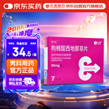 神度枸橼酸西地那非片 50mg*7片 齐鲁 男科用药 小蓝片