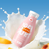 好源酸奶常温果味饮品200ml*12瓶整箱装儿童牛奶含乳饮料学生早餐奶 黄桃味 12瓶装