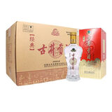 古井贡浓香型白酒 礼盒装 纯粮食酒过节送礼 企标 地理标随机 50度 500mL 6瓶 古井贡酒经典酒 无手提袋