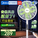 美的（Midea）幸运草安睡风扇直流变频电风扇落地扇四叶草一级能效轻音省电桌面台式立式两用电扇家用节能扇 【直流变频轻音 五星舒适认证】遥控 SDH30RX