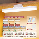 飞浦仕台灯学习护眼灯卧室床头灯宿舍灯学生寝室磁吸灯书桌led夜读灯阅读灯 豪华插电充电两用款【触摸控制+调光调色+旋转】