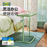 宜家（IKEA）比约高森桌子电脑桌床边桌笔记本支架学习桌 浅绿