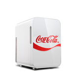 可口可乐（Coca-Cola）车载冰箱20L小冰箱学生宿舍办公室迷你冰箱便携式冷藏加热小冰箱