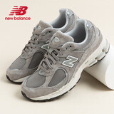 NEW BALANCE男女休闲鞋 时尚复古2002R缓震舒适低帮运动鞋子 灰白 40.5