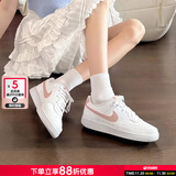 耐克（NIKE）官方板鞋女鞋2025秋季新款COURT运动鞋复古小白鞋透气运动休闲鞋 DH3158-102/白/牛津粉 买家秀征集10元 37.5 (235mm) -6.5