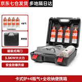 岩谷（Iwatani）户外卡式炉卡磁炉瓦斯炉家用火锅炉具烧烤炉子野炊卡斯炉燃气灶 全收纳箱-29s