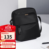 高尔夫（GOLF）单肩包男士休闲斜挎包男手机ipad包防泼水通勤运动挎包送男友礼物