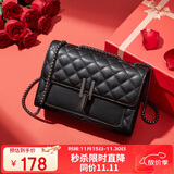 红蜻蜓包包女包2025新款牛皮链条单肩斜挎包送女友生日礼物礼盒装