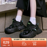 FILA 斐乐官方女鞋2025老爹鞋硬糖鞋休闲鞋厚底运动鞋跑步鞋