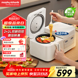 摩飞电器（Morphyrichards）双胆电饭煲电饭锅 家用3-4人多功能2+2L双胆双控电压力锅煮饭微压低糖煲汤锅MR8501白