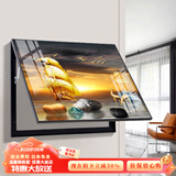 瑞尚（RUISHANG） 现代简约电表箱装饰画配电箱遮挡画餐厅挂画电闸箱多媒体画壁画 一帆风顺 80*60可覆盖（横70竖50）晶瓷面