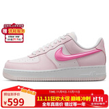 耐克NIKE板鞋女空军一号AF1 AIR FORCE 1运动鞋HM3696-661粉38.5