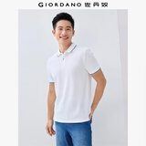 佐丹奴Polo衫男士蜂巢网眼珠地布男翻领上衣polo衫男短袖01011425