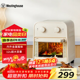 西屋（Westinghouse）不用翻面可视化空气炸锅12升大容量多功能家用空气炸烤箱一体化 WKX12A21