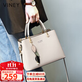 viney牛皮包包女包斜挎妈妈包中年单肩手提大包生日礼物高端送女友母亲