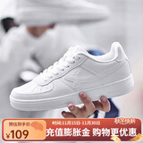 特步男鞋板鞋运动休闲鞋情侣鞋子板鞋舒适百搭旅游鞋子小白鞋 新白色【女款】 新旧款随机发货 37