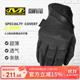 MECHANIX WEAR 美国超级技师 SPECIALTY 0.5超薄户外骑行防风防护战术手套 战术黑（新版） L