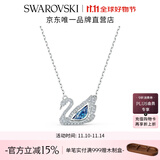 施华洛世奇（SWAROVSKI）Swan优雅天鹅项链女吊坠轻奢送女友老婆女 125周年蓝色5533397