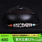 豆蔻时光九眼天珠吊坠足金珠南红绿松石吊坠玉髓锁骨链吉祥挂件男女士款