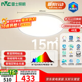 雷士（NVC）客厅大灯吸顶卧室灯led智能高端全光谱未来光轻辰48W包安装