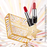 迪奥DIOR烈艳蓝金口红双支礼盒丝绒(999+720)唇膏套装 生日礼物送女友