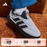 adidas ADIPUFF面包鞋柔软舒适保暖棉鞋秋冬阿迪达斯官方轻运动   轨道灰/黑色   43