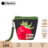 LeSportsac乐播诗新款迷你手拿包小清新轻便零钱口红收纳包送女生礼物 甜酷草莓