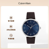 Calvin KleinCK手表摩登款皮带简约石英男表生日圣诞礼物男25200052