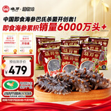 晓芹 大连冷冻即食海参500g 7-9只 辽刺参 海鲜水产