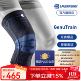 保而防（BAUERFEIND）运动护膝篮球跑步羽毛球护膝盖半月板韧带损伤防护关节运动护具 新款银钛黑常规款 4