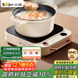 小熊（Bear）电磁炉 电陶炉 家用煮茶火锅2200W大火力智能触控22档火力双环控火可定时无辐射电磁灶 DTL-D22A1