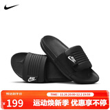 耐克NIKE女运动拖鞋一字外穿OFFCOURT ADJUST拖鞋DV1033-002黑38