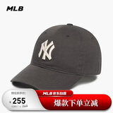 MLB帽子男女情侣棒球帽软顶鸭舌帽秋冬运动帽四季3ACP6601N-50CGS-F