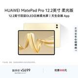 HUAWEI MatePad Pro 12.2英寸柔光版华为平板电脑双层OLED云晰柔光屏办公创作学习 16+1TB WIFI 流金
