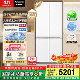 松下（Panasonic）【国家补贴20%】大海豹2.0PRO家用双开门冰箱十字门510嵌入式四开门一级能效风冷无霜NR-ED51CMA-W
