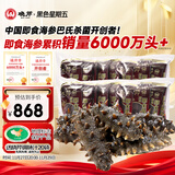 晓芹 大连冷冻即食海参500g 7-9只*2袋 辽刺参 海鲜水产 
