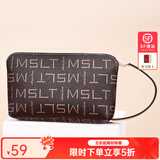 马莎兰缇（MashaLanti）手拿包2025新女士钱包女品质零钱包轻奢侈妈妈包生日礼物送老婆 啡配杏新时尚款