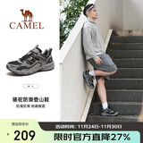 骆驼（CAMEL）户外登山鞋男女防泼水防滑徒步鞋越野运动跑鞋F13A097031