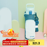 虎牌（TIGER）保温保冷杯学生儿童户外便携直饮盖水杯MTT-B80C-GM薄荷绿800ml