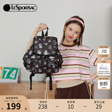 LeSportsac乐播诗新款包包女包休闲旅行双肩包大容量通勤背包送女生礼物 怪异招财猫