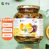 全南汉拿峰蜜橘百香果茶1kg 韩国进口 蜜炼果酱冲调饮品节日礼品