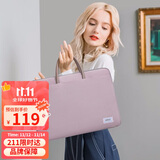 高尔夫（GOLF）电脑包女15.6英寸手提苹果笔记本华为单肩斜挎包商务公文包女通勤