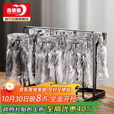 青苹果玻璃水杯架 黑色轻奢不锈钢玻璃杯架 酒杯玻璃杯牛奶杯茶杯杯架