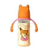 贝亲（Pigeon）迪士尼宽口径PPSU双把手彩绘奶瓶330mL L号 6月+ 街头尼克 AA275
