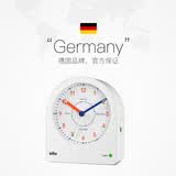 博朗（BRAUN）德国品牌原装进口闹钟精巧简约高颜值一键贪睡2026新款起床神器静音夜光桌面卧室床头钟时钟送朋友